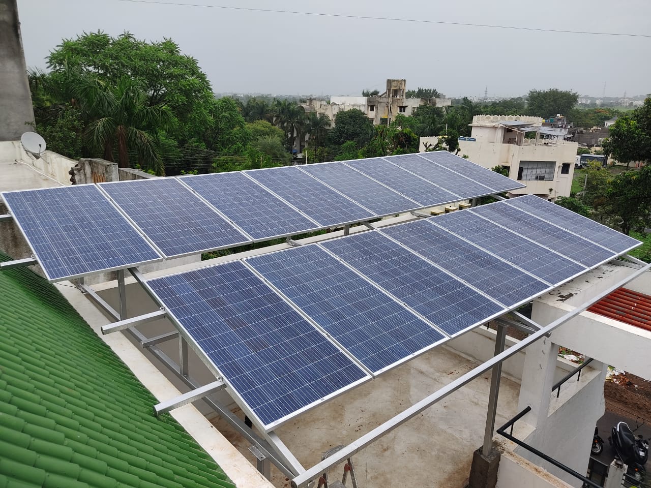 Solar panels in Wardha